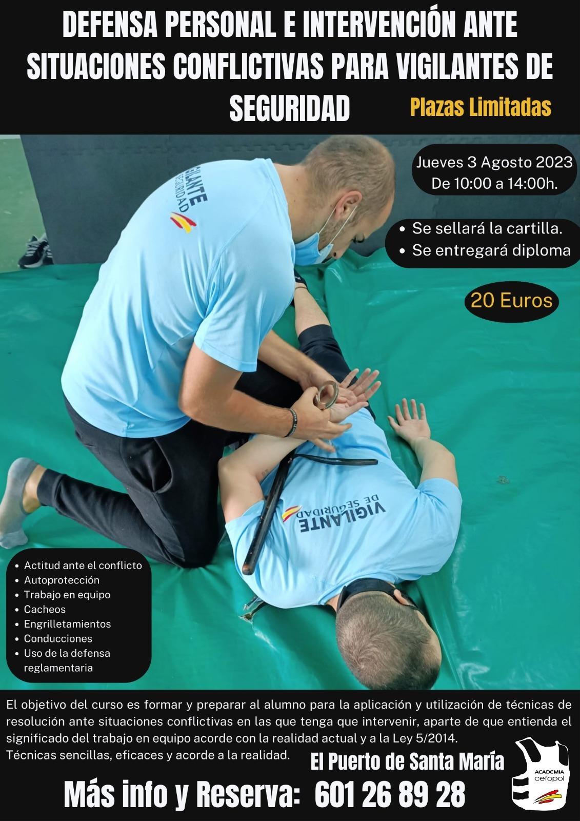 Defensa Personal Policial - Academia CEFOPOL